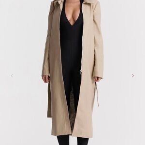 House of CB Beige Trench Coat